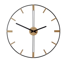 Nástěnné designové hodiny kovové JVD HJ105 + DÁREK ZDARMA
