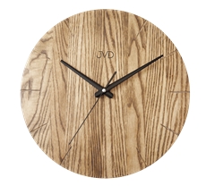 Designové dřevěné hodiny JVD NS22011/78 + DÁREK ZDARMA