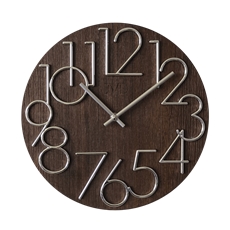Nástěnné hodiny dřevěné JVD HT99.3 + Dárek zdarma