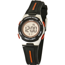 Chlapecké vodotěsné digitální hodinky Secco S DIF-007