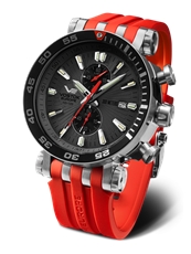 Pánske hodinky Vostok Europe ENERGIA Rocket chrono line VK61/575A588S + dárek zdarma