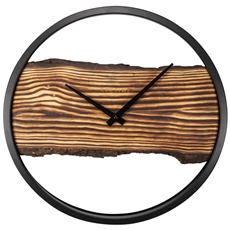 Nástěnné dřevěné hodiny NeXtime 45 cm 3263BR + dárek zdarma
