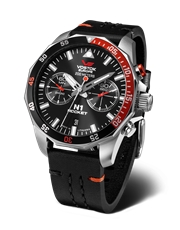 Hodinky Vostok Rocket N-1 Chrono 6S21-225A707 + Dárek zdarma