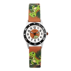 Chlapecké hodinky JVD s motivem dinosaurus J7228.3