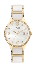 Keramické dámské hodinky JVD JG1031.2 + Dárek zdarma