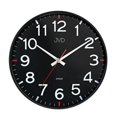 Nástěnné hodiny JVD s plynulým chodem HX2508.2