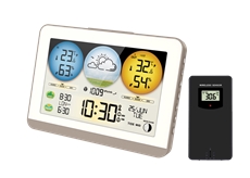 Rádiem řízená meteostanice JVD RB3408 + dárek zdarma