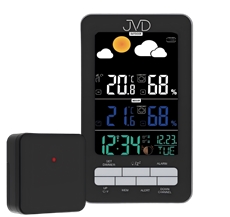 Rádiem řízená meteostanice JVD RB6687.1