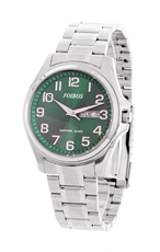 Pánské hodinky Foibos se safírovým sklíčkem FOI6276Z + dárek zdarma