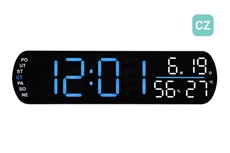 Digitální budík do sítě JVD v českém jazyce SB5512.3