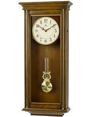 Melodické kyvadlové nástěnné hodiny Dipoa WP108DB + dárek zdarma