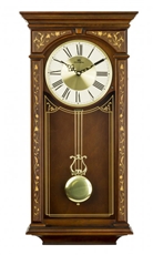 Melodické kyvadlové nástěnné hodiny Dipoa WP112DB + dárek zdarma