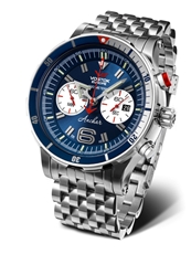 Hodinky Vostok Anchar chrono line 6S21/510A583B + Dárek zdarma