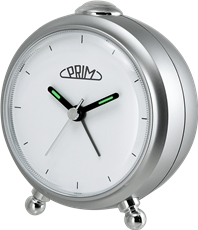 Budík s plynulým chodem Prim Alarm Simply - C01P.3796.7000.I