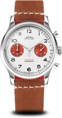 Pánské hodinky Prim Janský Pulsometer Chronograph 42 - E W01P.13282.E + Dárek zdarma