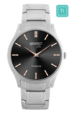 Pánské elegantní titanové hodinky JVD Architect JE2008.2 + Dárek zdarma
