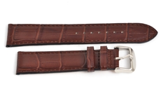 Kožený odvětrávaný řemínek Fluco Mocca 207-02 24 mm