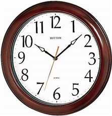 Hodiny Rhythm s plynulým chodem CMG270NR06 + Dárek zdarma