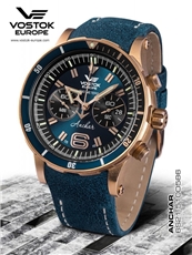 Hodinky Vostok Anchar chrono line 6S21/510O586 + Dárek zdarma