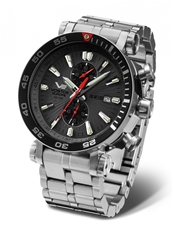 Pánske hodinky Vostok Europe ENERGIA Rocket chrono line VK61/575A588B + dárek zdarma