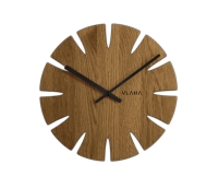 Nástěnné hodiny dřevěné VLAHA VCT1015 + Dárek zdarma