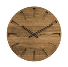 Nástěnné hodiny dřevěné VLAHA GRAND VCT1022 + Dárek zdarma