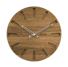 Nástěnné hodiny dřevěné VLAHA GRAND VCT1021 + Dárek zdarma