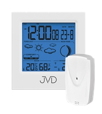 Meteorologická stanice a budík JVD RB672.2