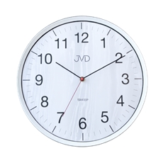Nástěnné hodiny JVD s plynulým chodem HA17.1