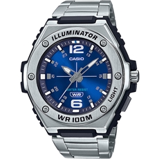 Pánské vodotěsné hodinky Casio s podsvícením MWA-100HD-2AVEF + dárek zdarma